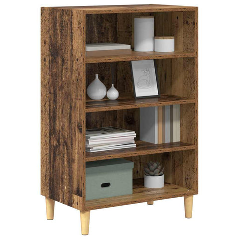 vidaXL Sideboard with Shelf Old wood 57 x 35 x 90 cm Engineered wood