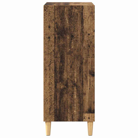 vidaXL Sideboard with Shelf Old wood 57 x 35 x 90 cm Engineered wood