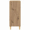 vidaXL Sideboard Artisan oak 57 x 35 x 90 cm Engineered wood