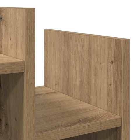 vidaXL Side Cabinet Artisan oak 60 x 26 x 60 cm Engineered wood