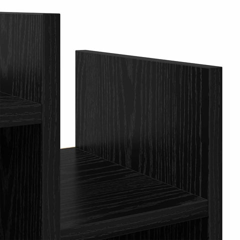 vidaXL Side Cabinet Black oak 60 x 26 x 60 cm Engineered wood