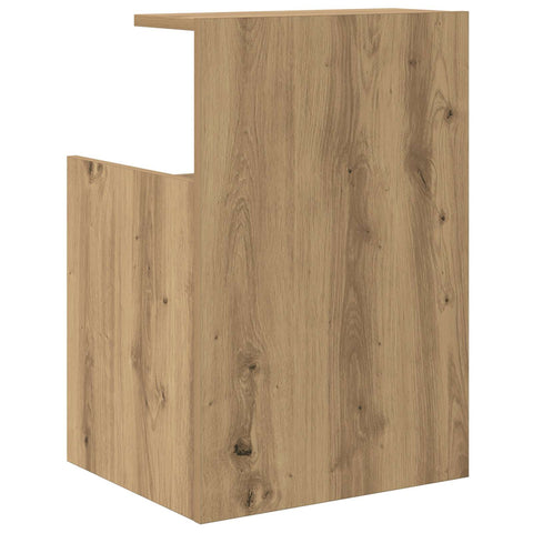 vidaXL Bedside Cabinet Artisan Oak 40 x 35 x 60 cm Engineered Wood