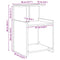 vidaXL Bedside Cabinet 2 pcs Artisan oak 40 x 35 x 60 cm