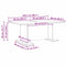 vidaXL Coffee Table Other Artisan oak Engineered wood