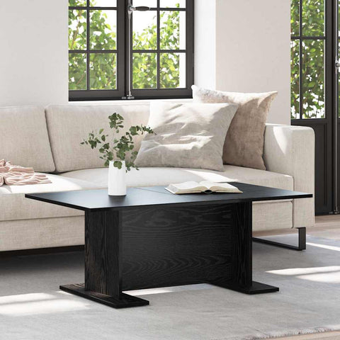 vidaXL Coffee Table Other Black oak Engineered wood