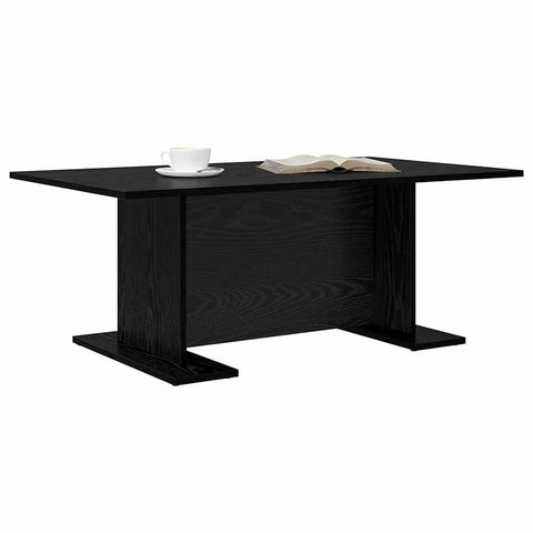 vidaXL Coffee Table Other Black oak Engineered wood