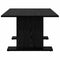 vidaXL Coffee Table Other Black oak Engineered wood
