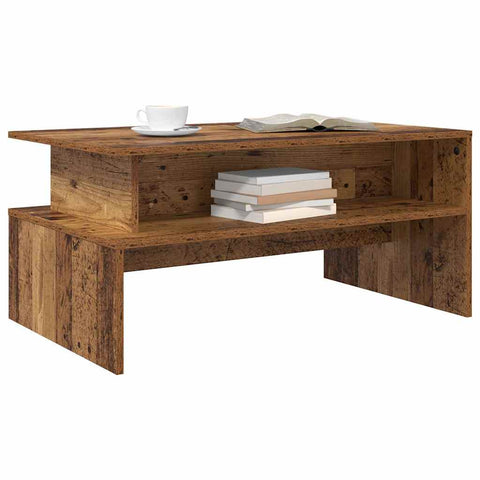 vidaXL Coffee Table Old wood 90 x 55 x 42.5 cm Engineered wood
