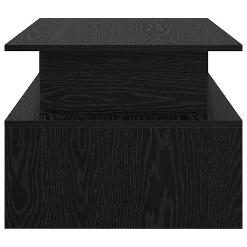 vidaXL Coffee Table Black oak 90 x 55 x 42.5 cm Engineered wood