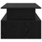 vidaXL Coffee Table Black oak 90 x 55 x 42.5 cm Engineered wood