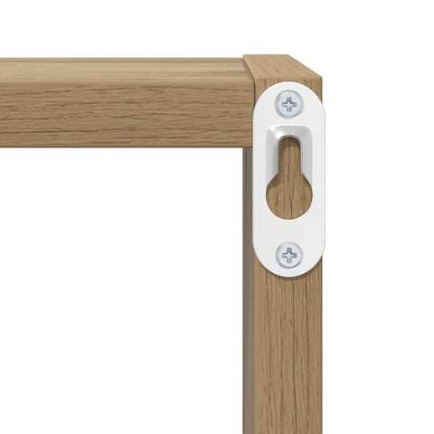 vidaXL Wall Shelves 2 pcs Artisan oak 26 x 15 x 26 cm Engineered wood