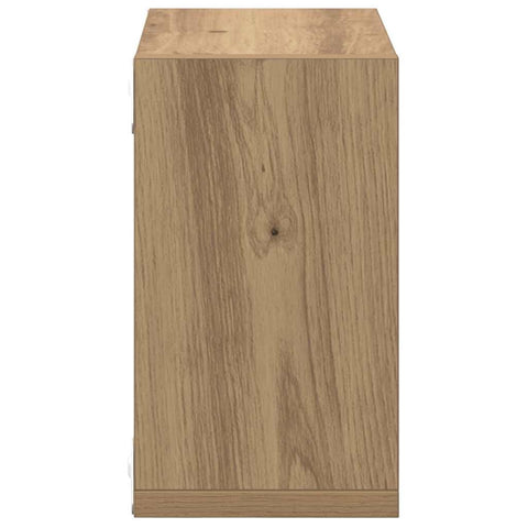 vidaXL Wall Shelves 2 pcs Artisan oak 26 x 15 x 26 cm Engineered wood