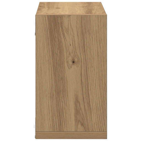 vidaXL Wall Shelves 4 pcs Artisan oak 26 x 15 x 26 cm Engineered wood