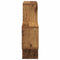 vidaXL Wall Shelf with Shelf Old wood 82 x 15 x 51 cm Engineered wood