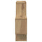 vidaXL Wall Shelf Artisan oak 82 x 15 x 51 cm Engineered wood