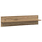 vidaXL Wall Shelves with Shelf 2 pcs Artisan oak 80 x 11.5 x 18 cm