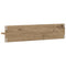 vidaXL Wall Shelves with Shelf 2 pcs Artisan oak 80 x 11.5 x 18 cm
