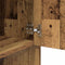 vidaXL Sideboard with Shelf with Door Old wood 97 x 29 x 75 cm Engineered wood