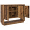 vidaXL Sideboard with Shelf with Door Old wood 97 x 29 x 75 cm Engineered wood