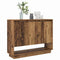 vidaXL Sideboard with Shelf with Door Old wood 97 x 29 x 75 cm Engineered wood