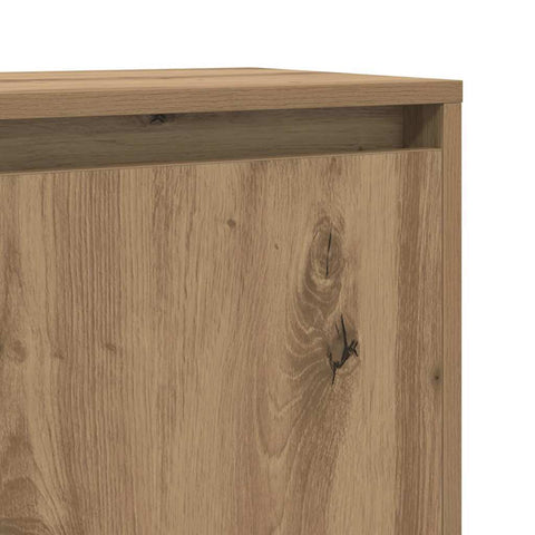 vidaXL Sideboard Artisan oak 97 x 29 x 75 cm Engineered wood