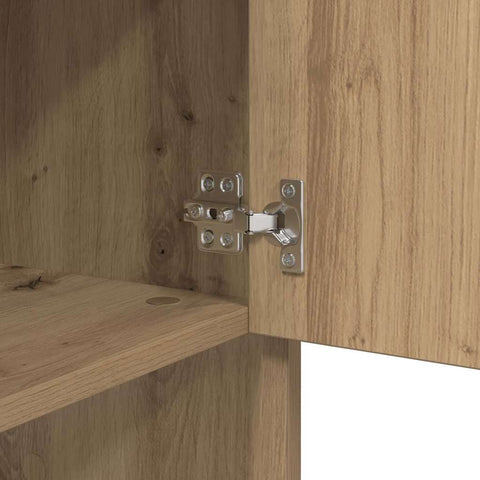 vidaXL Sideboard Artisan oak 97 x 29 x 75 cm Engineered wood