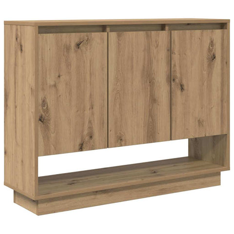 vidaXL Sideboard Artisan oak 97 x 29 x 75 cm Engineered wood