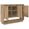 vidaXL Sideboard Artisan oak 97 x 29 x 75 cm Engineered wood