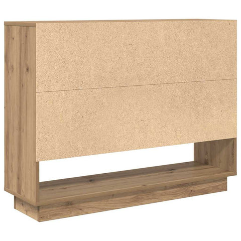 vidaXL Sideboard Artisan oak 97 x 29 x 75 cm Engineered wood