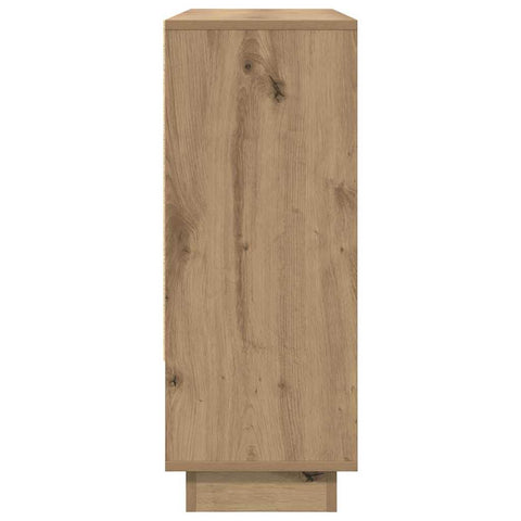 vidaXL Sideboard Artisan oak 97 x 29 x 75 cm Engineered wood