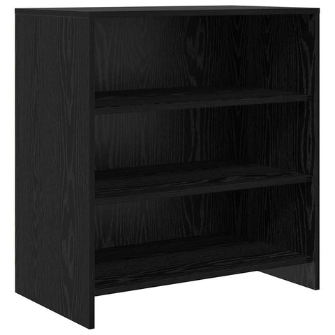 vidaXL Sideboard Black Oak 70x41x75 cm Engineered Wood