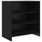 vidaXL Sideboard Black Oak 70x41x75 cm Engineered Wood