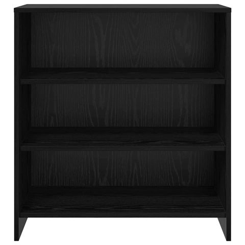 vidaXL Sideboard Black Oak 70x41x75 cm Engineered Wood