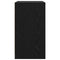 vidaXL Sideboard Black Oak 70x41x75 cm Engineered Wood