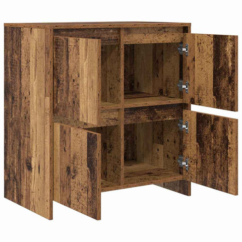 vidaXL Sideboard with Door Old wood 70 x 41 x 75 cm Engineered wood