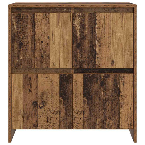 vidaXL Sideboard with Door Old wood 70 x 41 x 75 cm Engineered wood