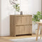 vidaXL Sideboard with Door Artisan oak 70 x 41 x 75 cm Engineered wood