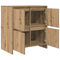 vidaXL Sideboard with Door Artisan oak 70 x 41 x 75 cm Engineered wood