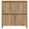 vidaXL Sideboard with Door Artisan oak 70 x 41 x 75 cm Engineered wood