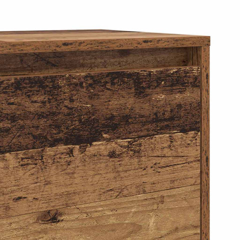 vidaXL Bedside Cabinet Old wood Engineered wood