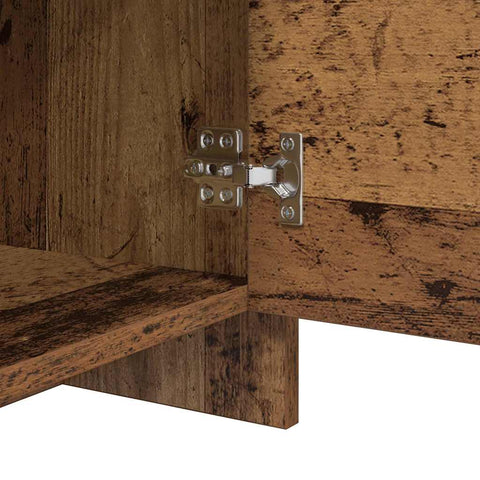 vidaXL Bedside Cabinet Old wood Engineered wood