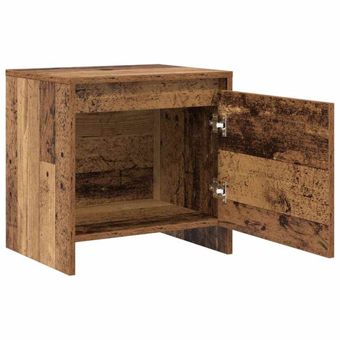 vidaXL Bedside Cabinet Old wood Engineered wood