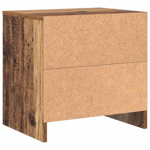 vidaXL Bedside Cabinet Old wood Engineered wood