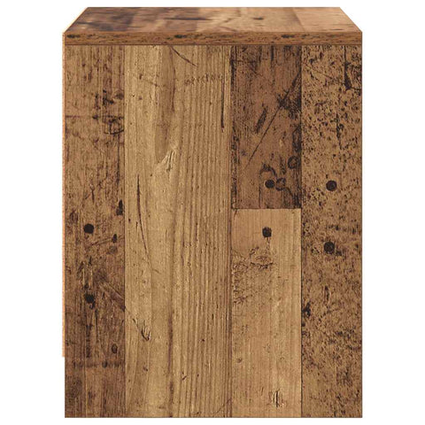 vidaXL Bedside Cabinet Old wood Engineered wood