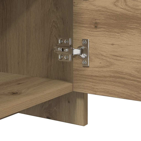 vidaXL Bedside Cabinet Artisan oak Engineered wood