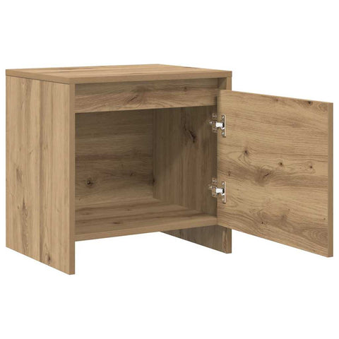 vidaXL Bedside Cabinet Artisan oak Engineered wood