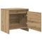 vidaXL Bedside Cabinet Artisan oak Engineered wood