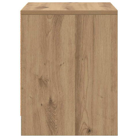vidaXL Bedside Cabinet Artisan oak Engineered wood