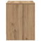 vidaXL Bedside Cabinet Artisan oak Engineered wood