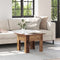 vidaXL Coffee Table Old wood 55 x 55 x 42 cm Engineered wood